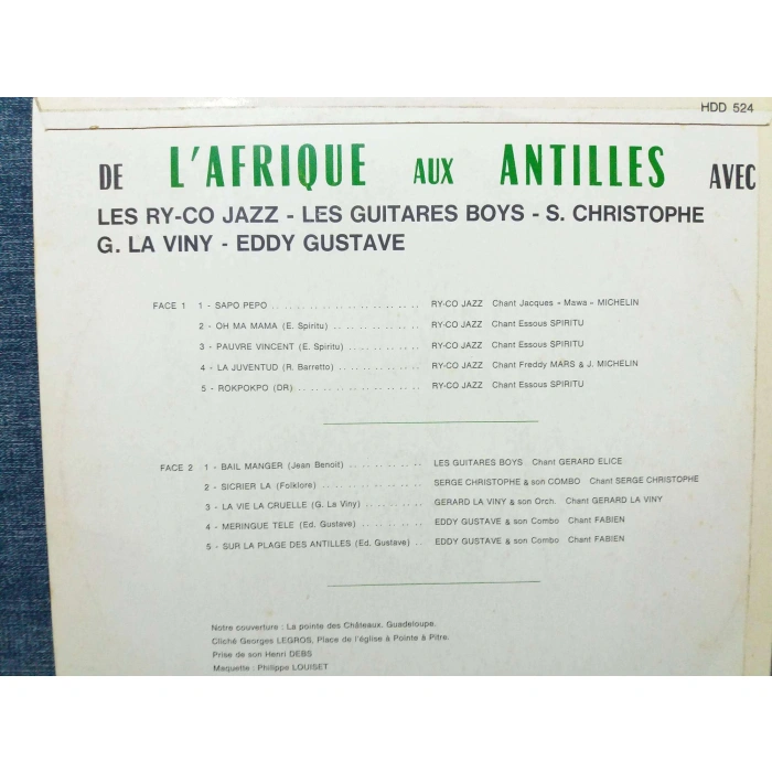 DE LAFRIQUE AUX ANTILLES