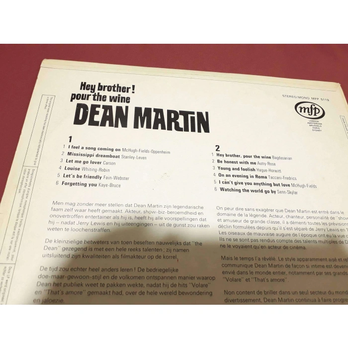 DEAN MARTIN HEY BROTHER