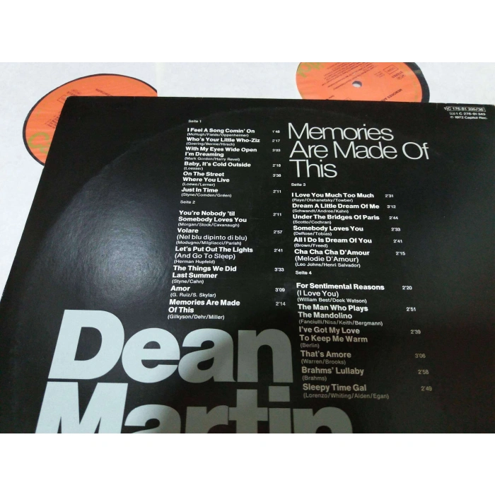 DEAN MARTIN MEMORIES ARE MADE OF THIS   2 LP