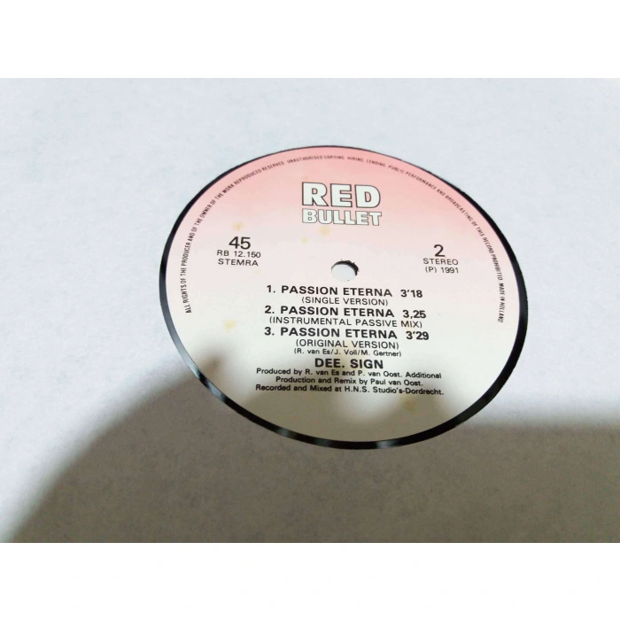 DEE SIGN PASSION ETERNA MAXI LP