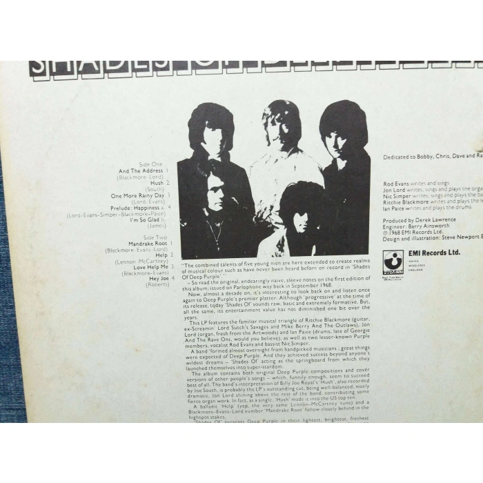 DEEP PURPLE SHADES OF