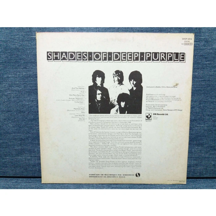 DEEP PURPLE SHADES OF