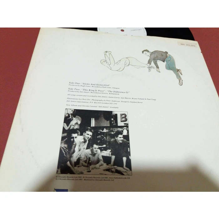 DEL AMITRI STICKS AND STONES MAXI LP