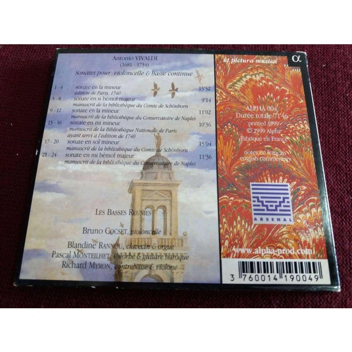 DEL SIGNOR VIVALDI BRUNO COCSET LES BASSES