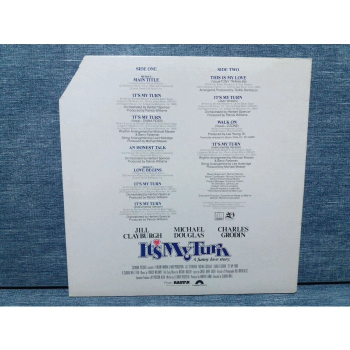 DIANA ROSS ITS MY TURN LOVE STORY FILM MUSIC