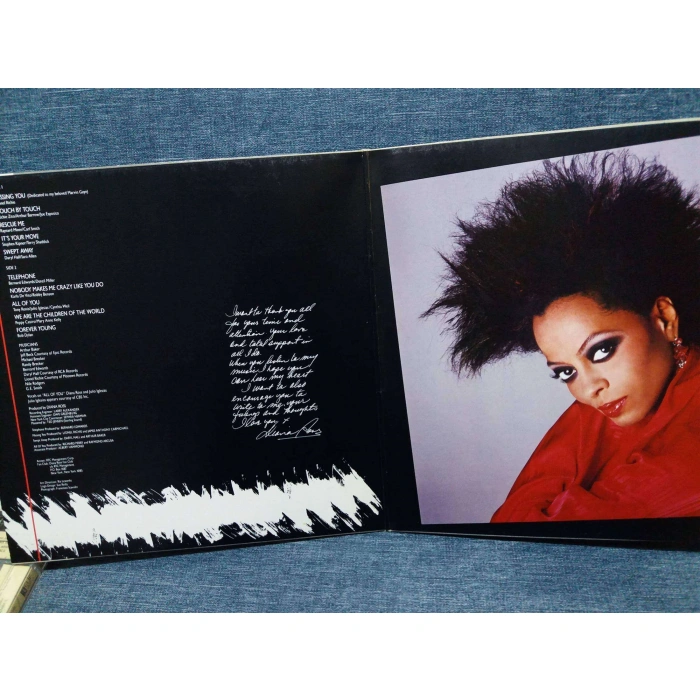 DIANA ROSS SWEPT AWAY ALBUM