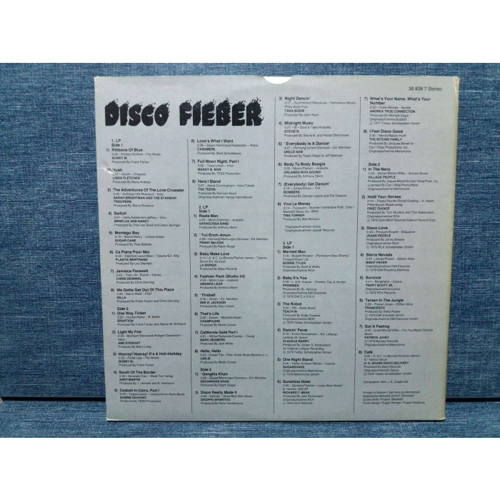 DISCO FIEBER 48 SUPER DISCO HITS    3 LP