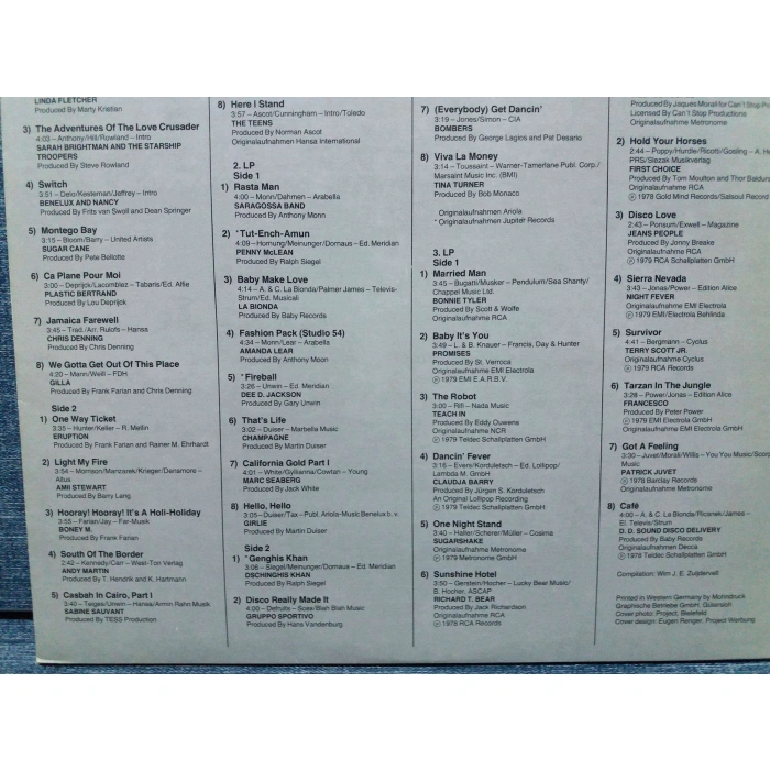 DISCO FIEBER 48 SUPER DISCO HITS    3 LP