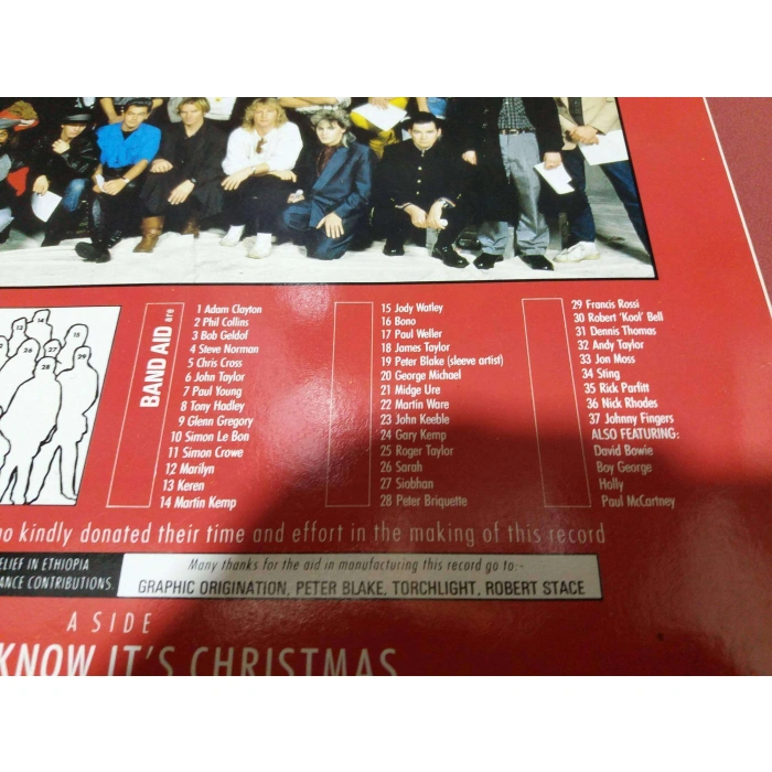DO THEY KNOW ITS CHRISTMAS MAXI LP