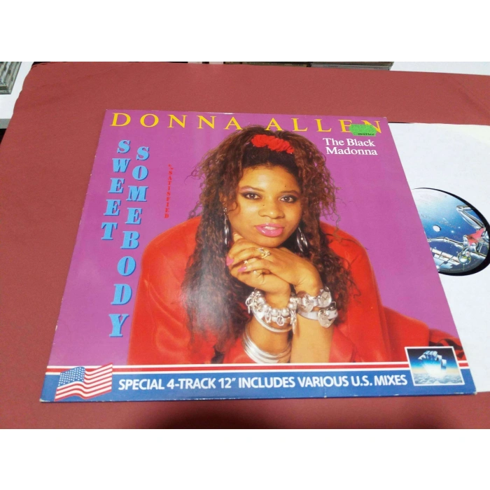DONNA ALLEN BLACK MADONNA MAXI LP