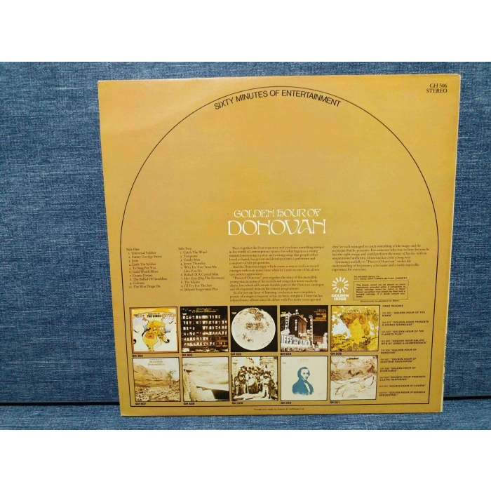 DONOVAN GOLDEN HOUR OF