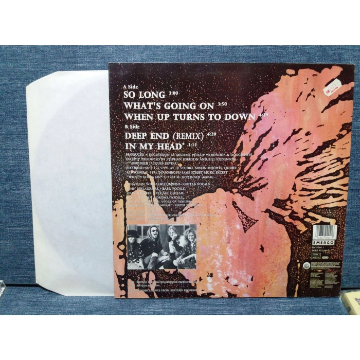 DOUGHBOYS WHEN UP TURNS TO DOWN MAXI LP