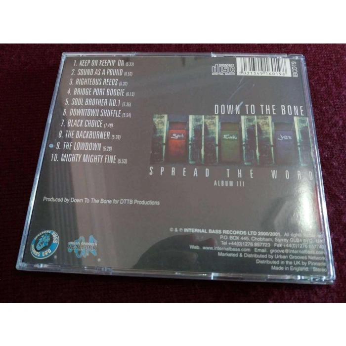 DOWN TO THE BONE SPREAD THE WORD