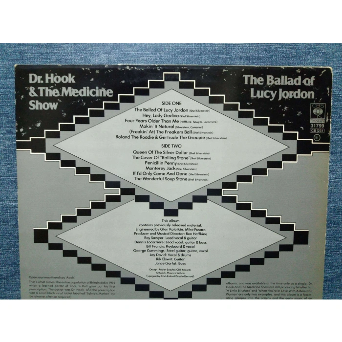 DR HOOK BALLAD OF LUCY