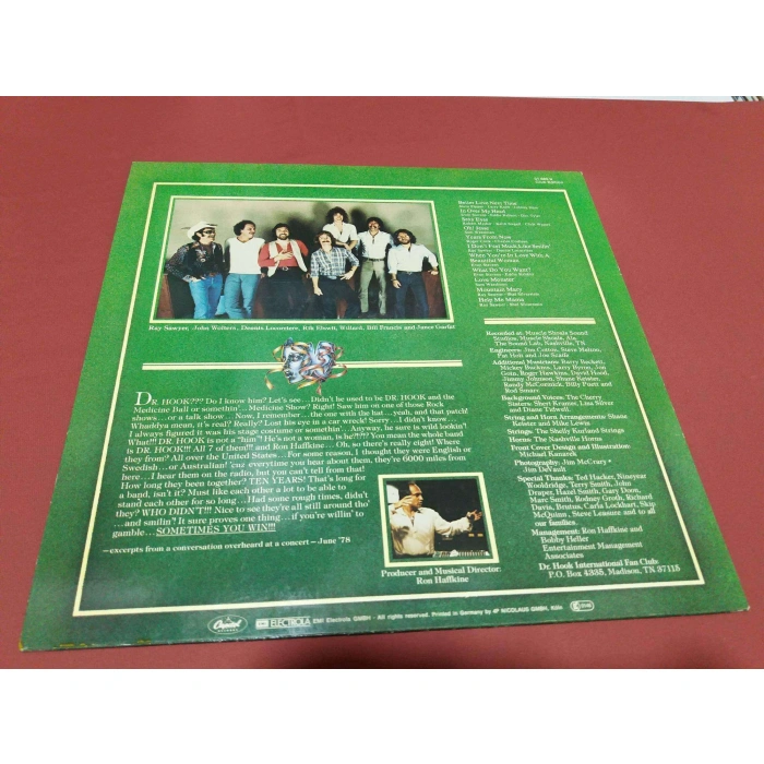 DR HOOK SOMETIMES YOU WIN