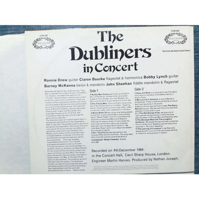 DUBLINERS IN CONCERT