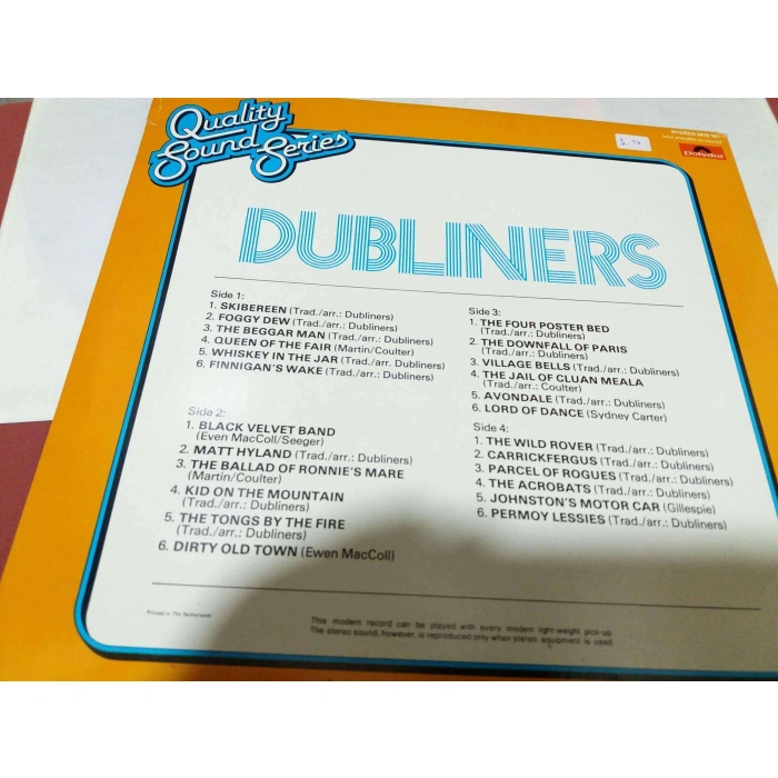 DUBLINERS POLYDOR ALBUM    2 LP
