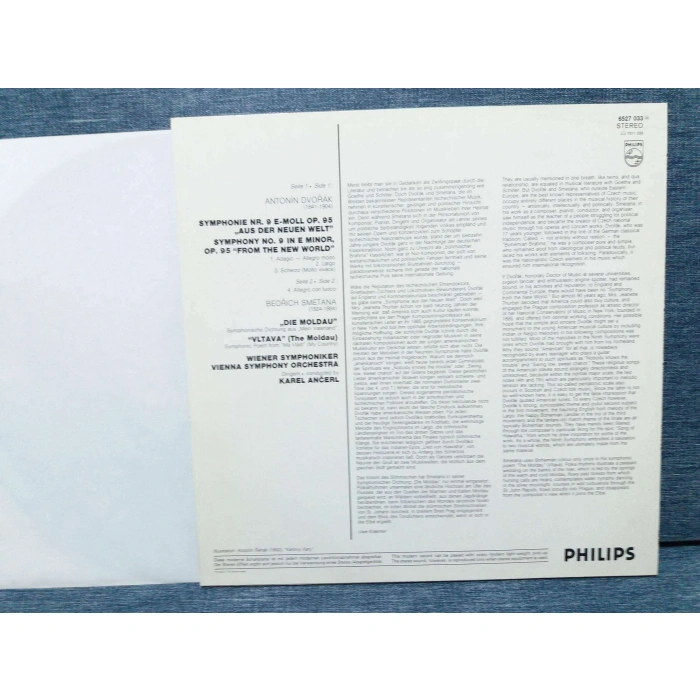 DVORAK NEW WORLD SMETANA MOLDAU KAREL ANCERL