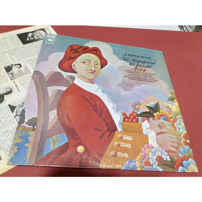 E.POWER BIGGS MAGNIFICENT MR HANDEL CHARLES GROVES