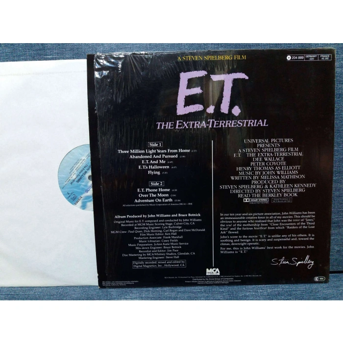 E.T. SOUNDTRACK FILM MUSIC
