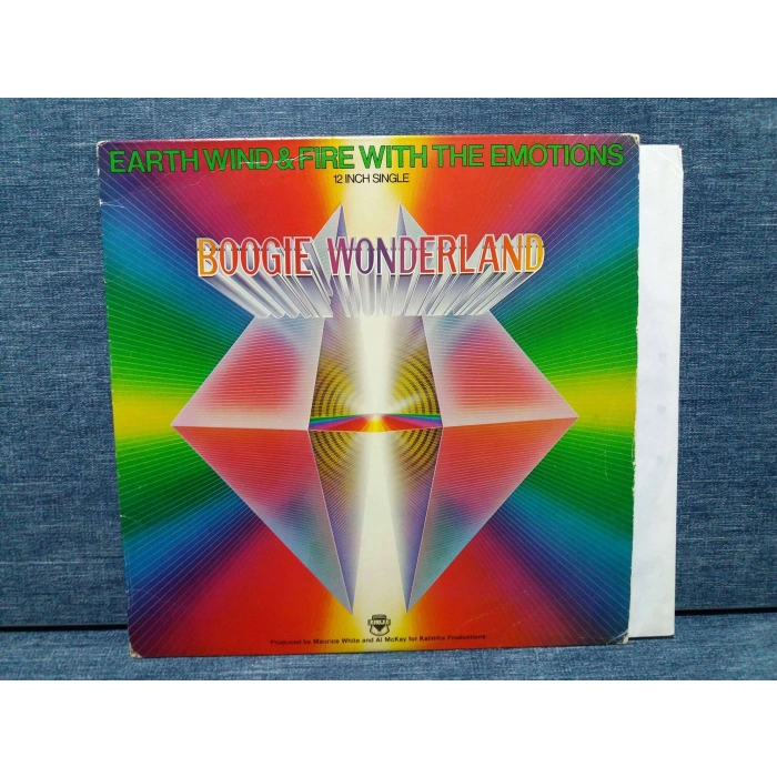 EARTH WIND FIRE EMOTIONS BOOGIE  MAXI LP