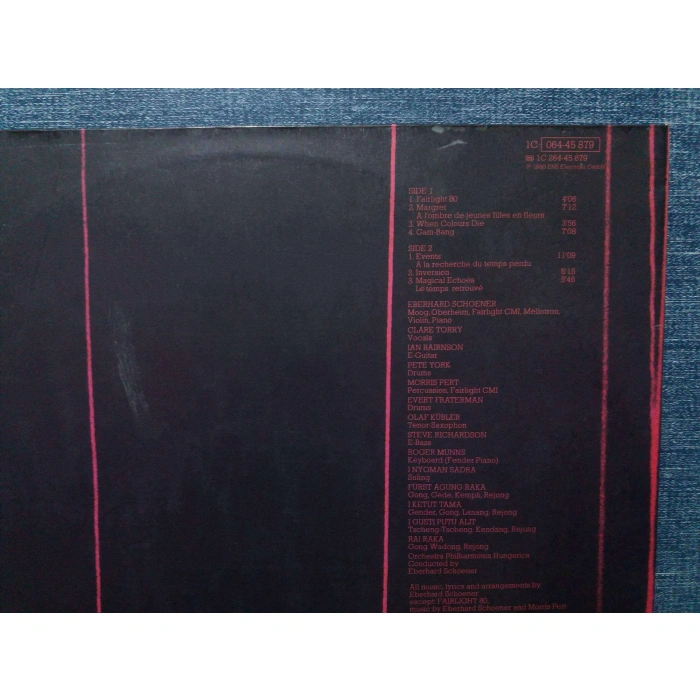 EBERHARD SCHOENER EVENTS