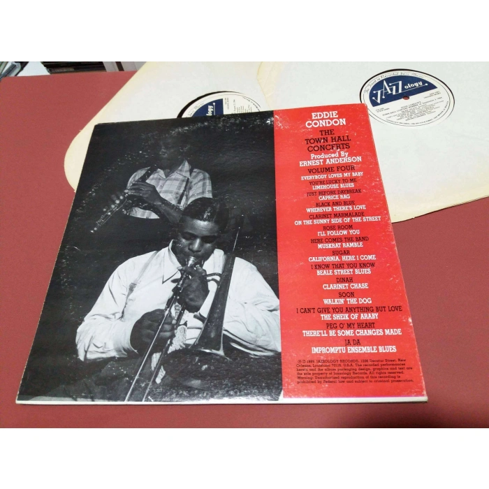 EDDIE CONDON TOWN HALL CONCERTS 2 LP