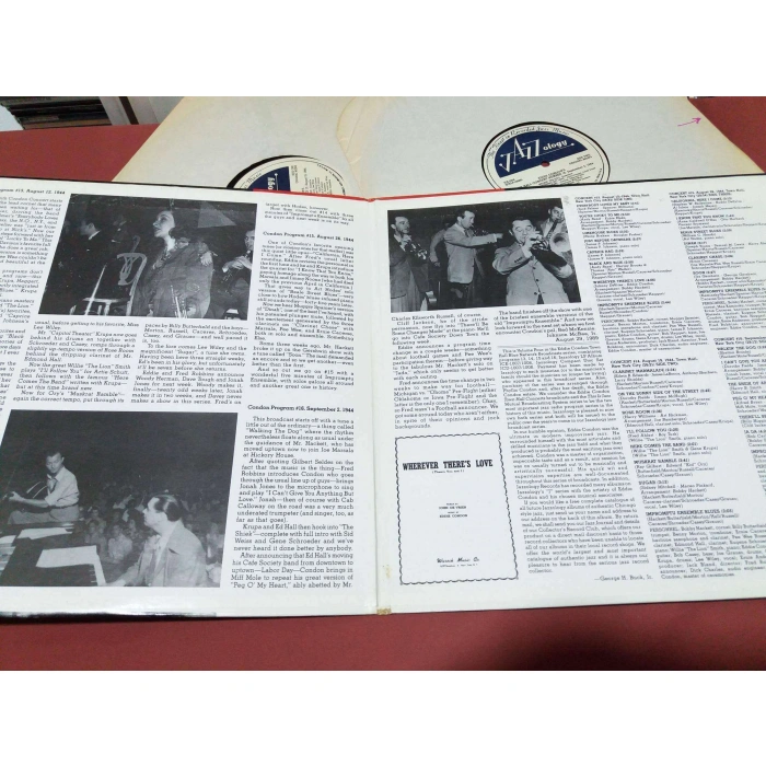 EDDIE CONDON TOWN HALL CONCERTS 2 LP