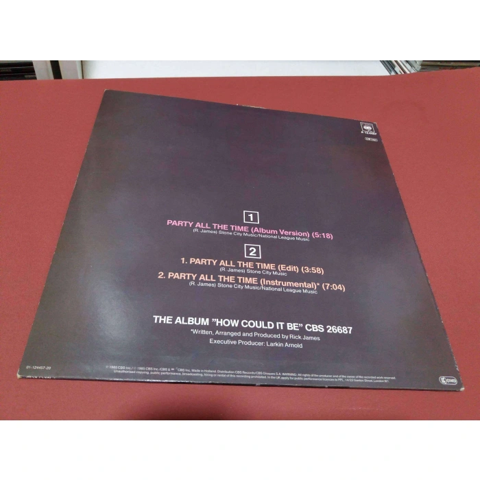 EDDIE MURPHY PARTY ALL THE TIME MAXI LP