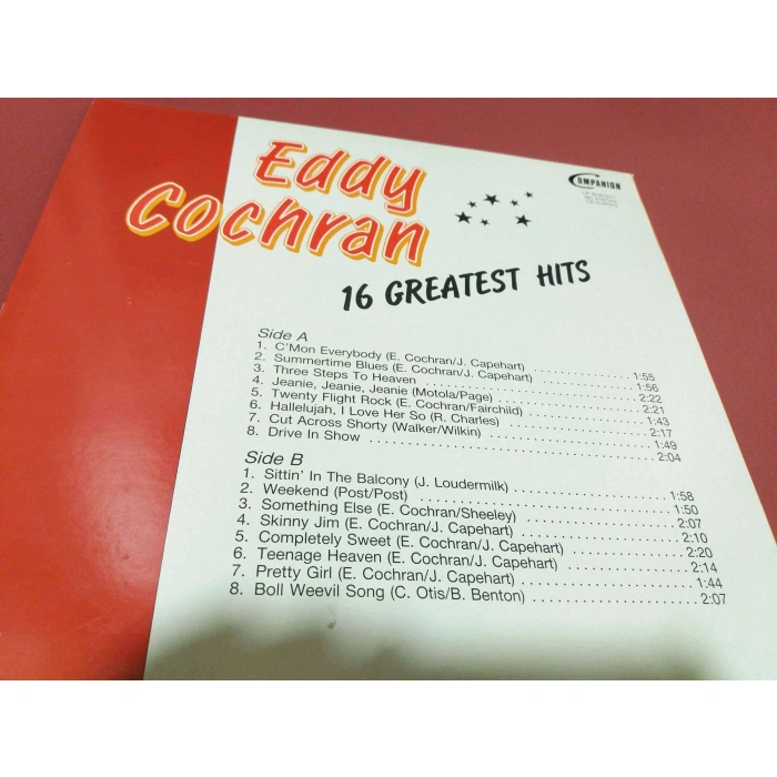 EDDY COCHRAN 16 GREATEST