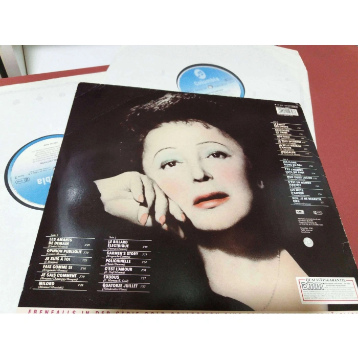 EDITH PIAF GREATEST ALBUM   2 LP