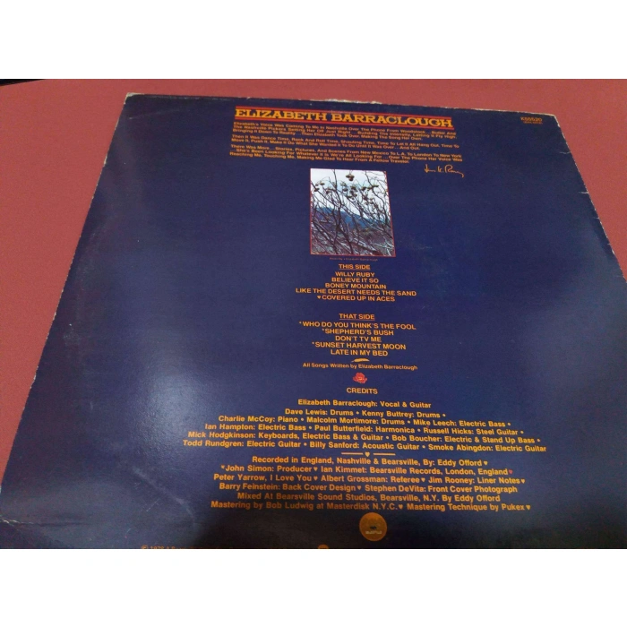 ELIZABETH BARRACHLOUGH