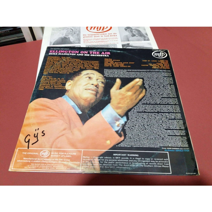 ELLINGTON ON THE AIR