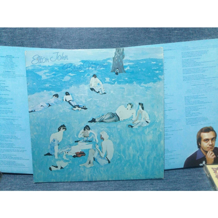 ELTON JOHN BLUE MOVES   2 LP