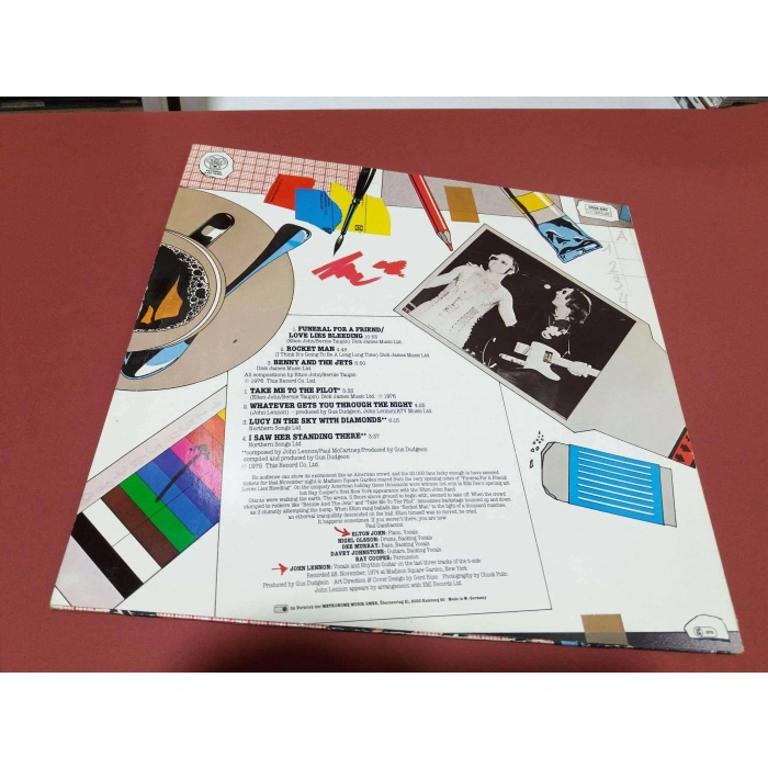 ELTON JOHN FEAT JOHN LENNON SHOALS HORNS