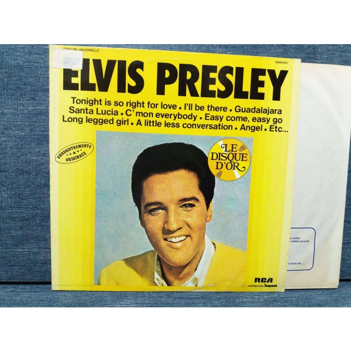 ELVIS PRESLEY LE DISQUE DOR