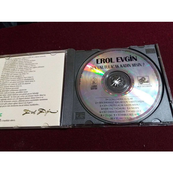 EROL EVGİN SEN UNUTULACAK KADINMISIN
