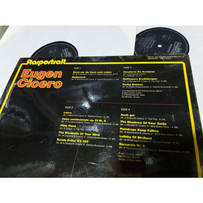 EUGEN CICERO STAR PORTRAIT   2 LP