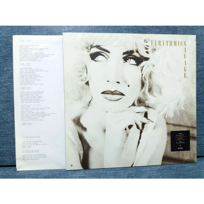 EURYTHMICS SAVAGE POSTERLİ