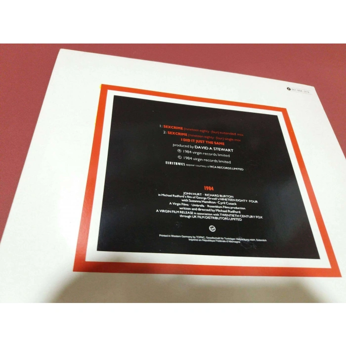 EURYTHMICS SEXCRIME MAXI LP