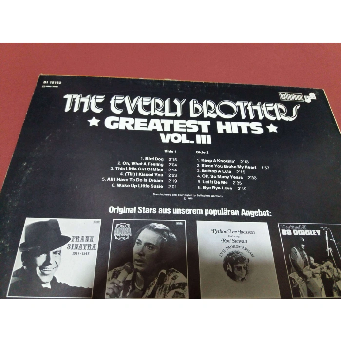 EVERLY BROTHERS GREATEST VOL.III