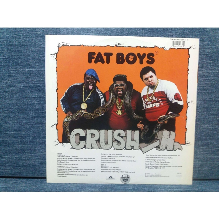FAT BOYS WIPEOUT MAXI LP