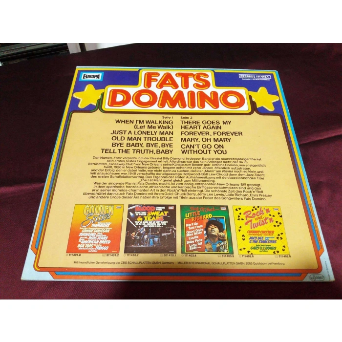 FATS DOMINO EUROPA LP