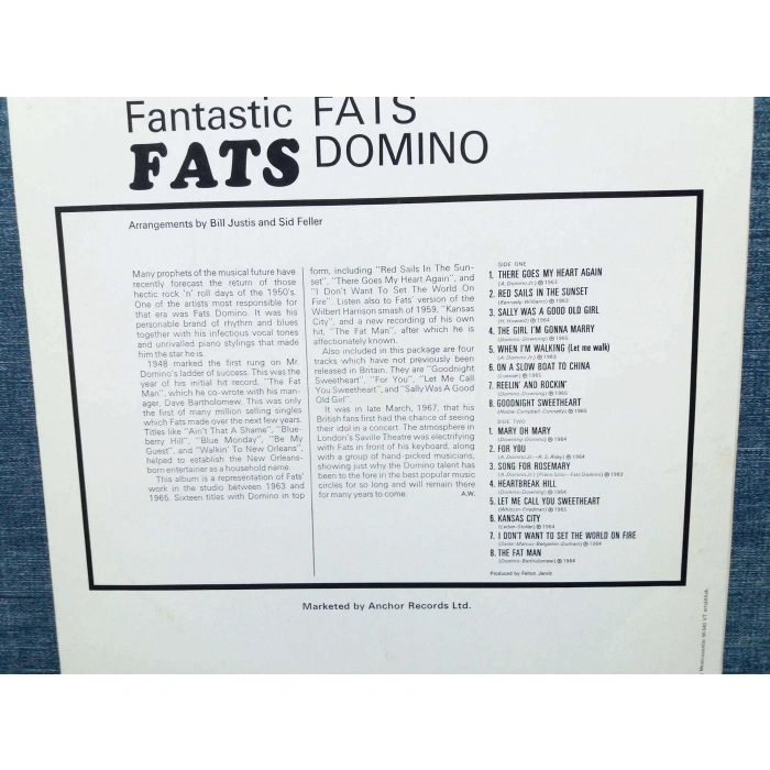 FATS DOMINO FANTASTIC