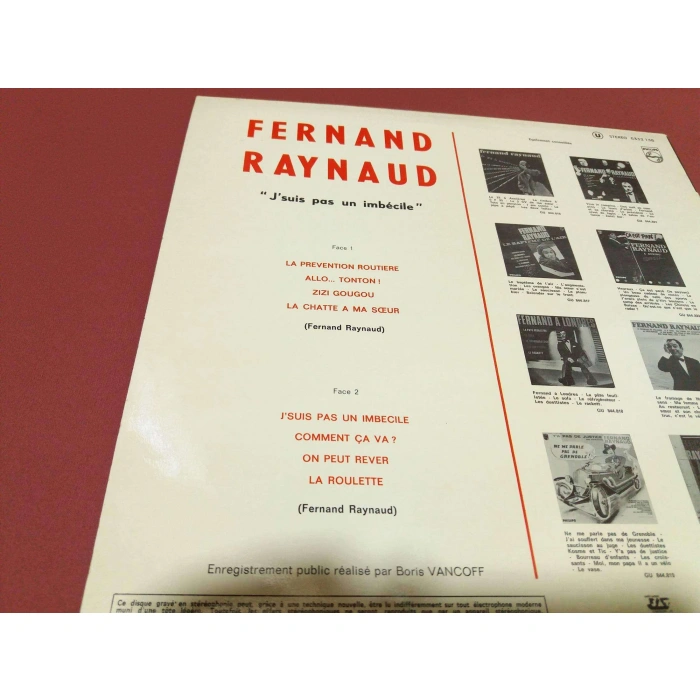 FERNAND RAYNAUD NON STOP COMEDY