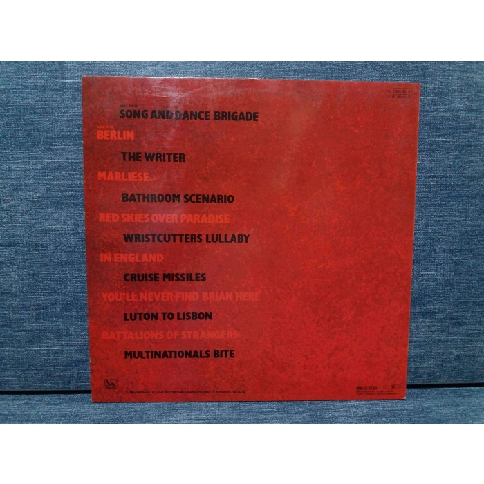 FISCHER Z RED SKIES OVER PARADISE