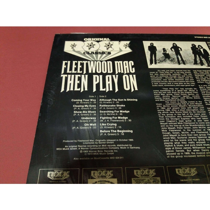 FLEETWOOD MAC THEN PLAY ON