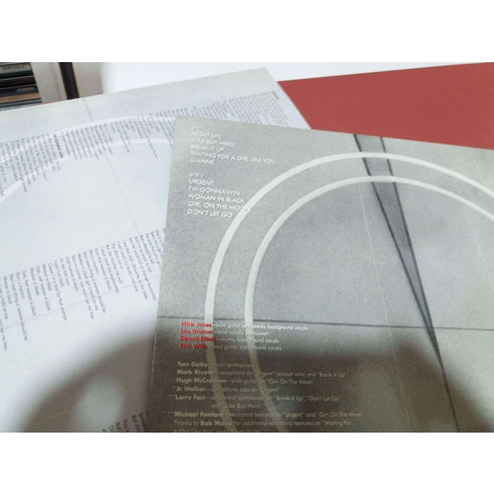 FOREIGNER 4 MUSIC ALBUM