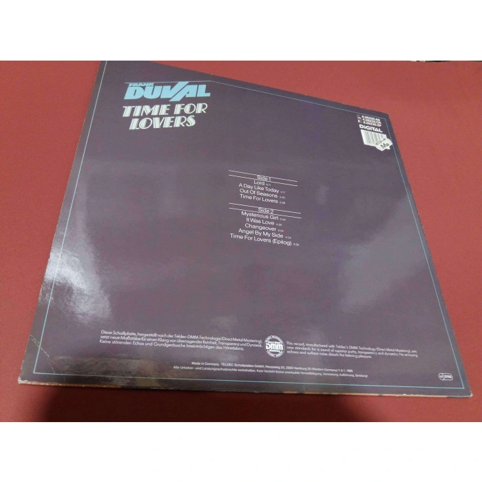 FRANK DUVAL TIME FOR LOVERS