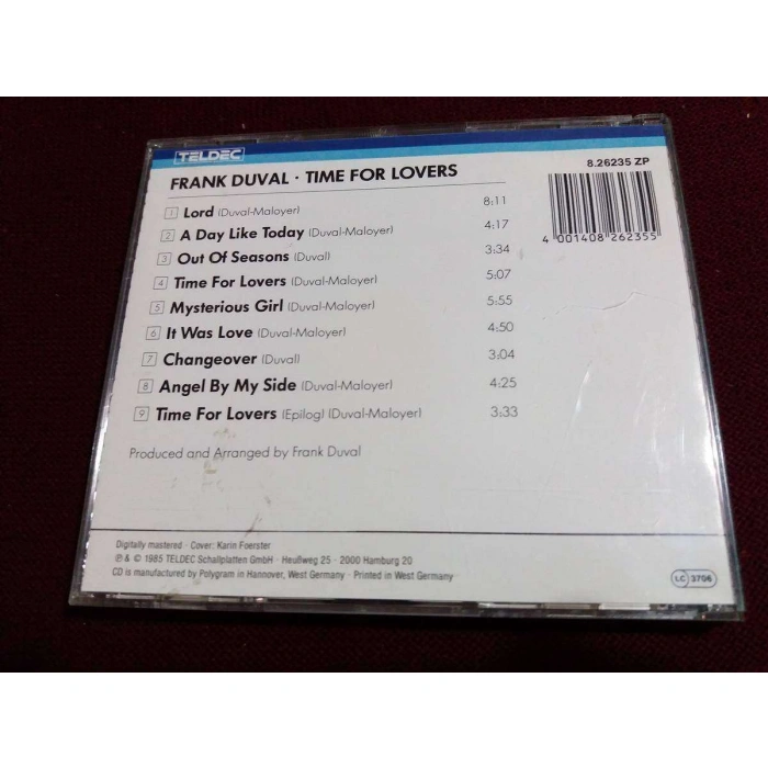 FRANK DUVAL TIME FOR LOVERS